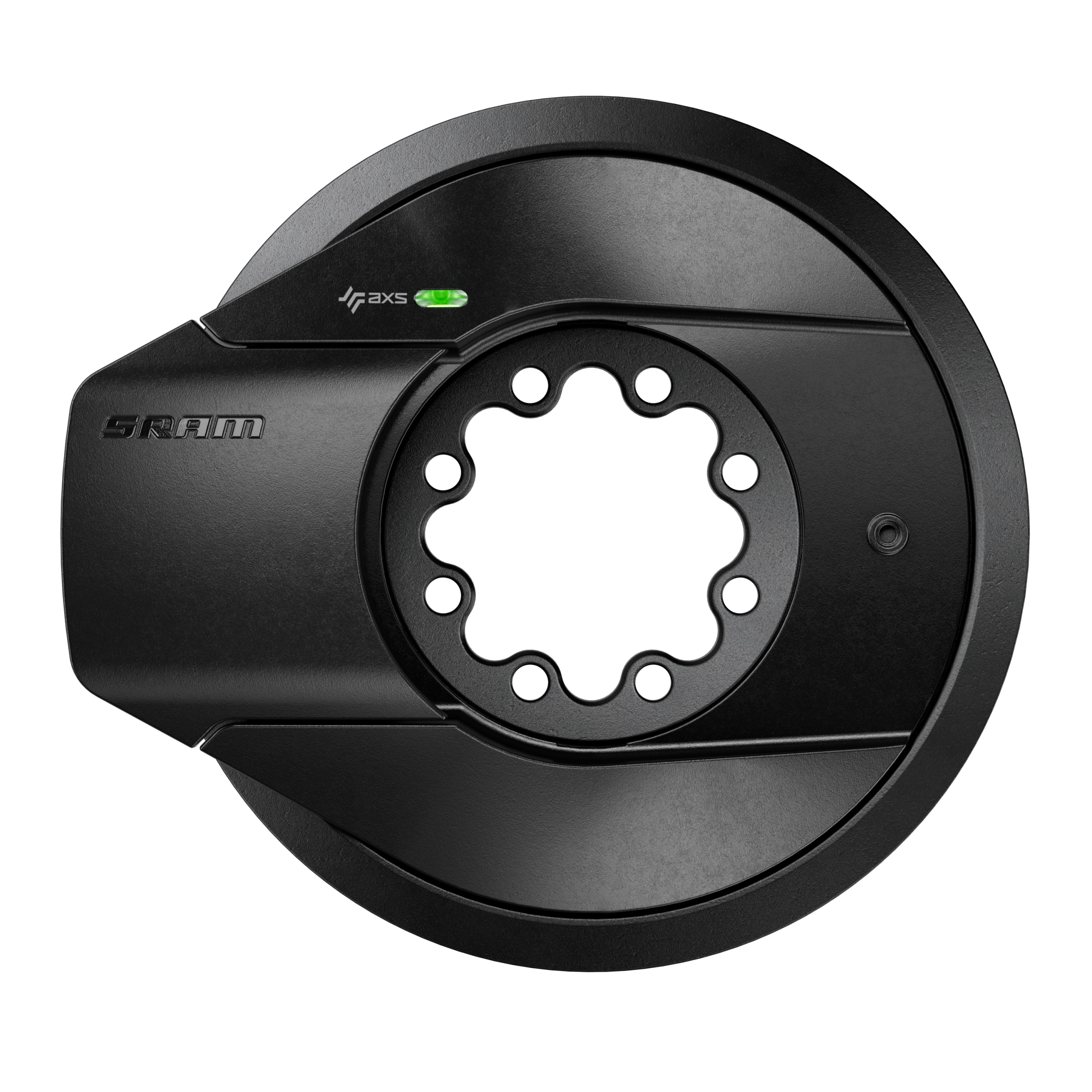 SRAM RED XPLR AXS Power Meter Spider - For RED XPLR Threaded Mount X-Sync Chainrings, 8-Bolt Direct Mount, Black, E1