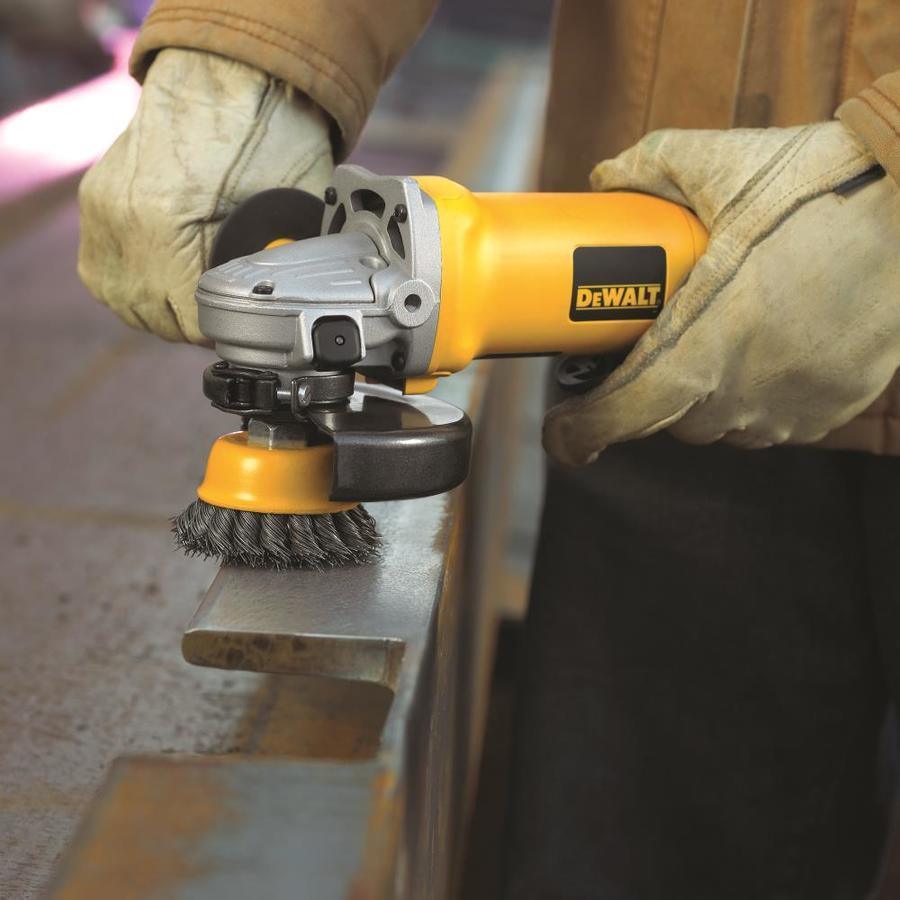 DEWALT 3-in Course Knotted Angle Grinder