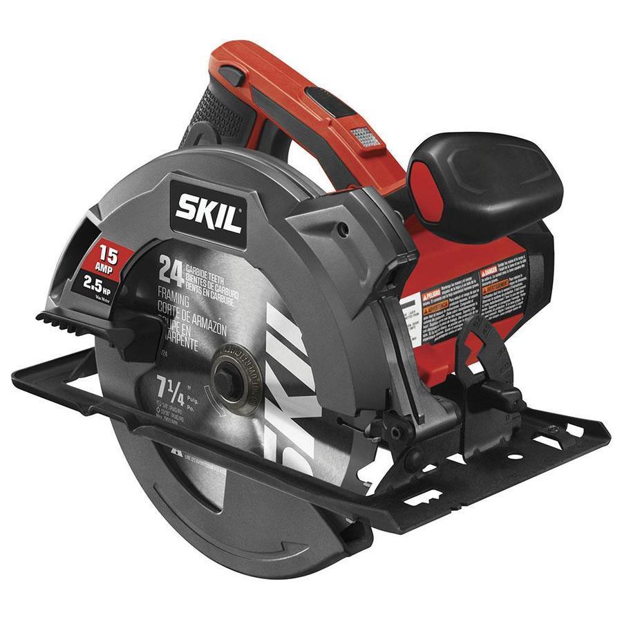 SKIL 15-Amp 7-1/4-in Corded Circular Saw with Steel Shoe