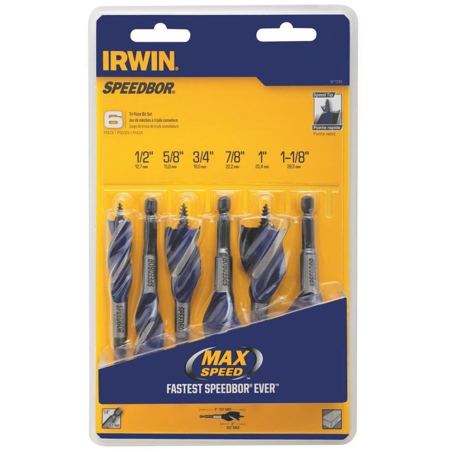 IRWIN 4-in 6PC Drill Bit Set