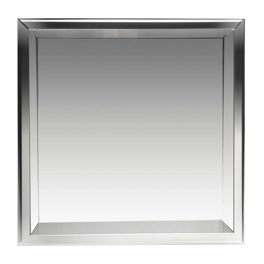 16 in. x 16 in. x 4 in. Niche in Polished Stainless Steel