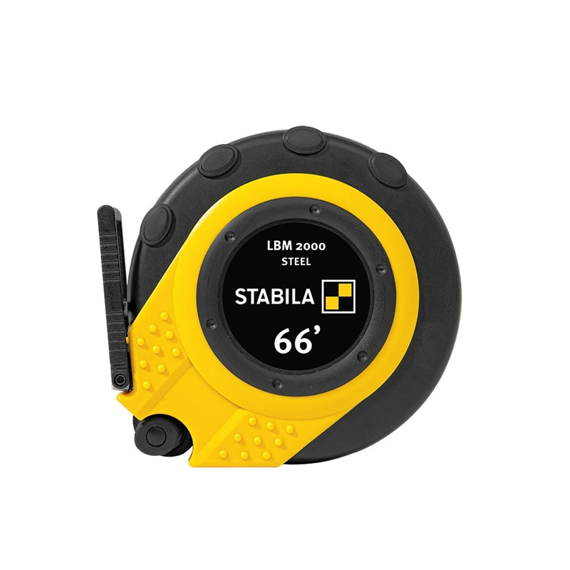 Stabila 30950 LBM 2000 STEEL 66 ft. Closed Case Tape