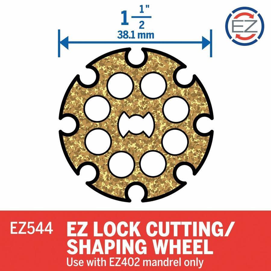 Dremel EZ Lock Carbide Steel 1-1/2-in Cutting Wheel Accessory