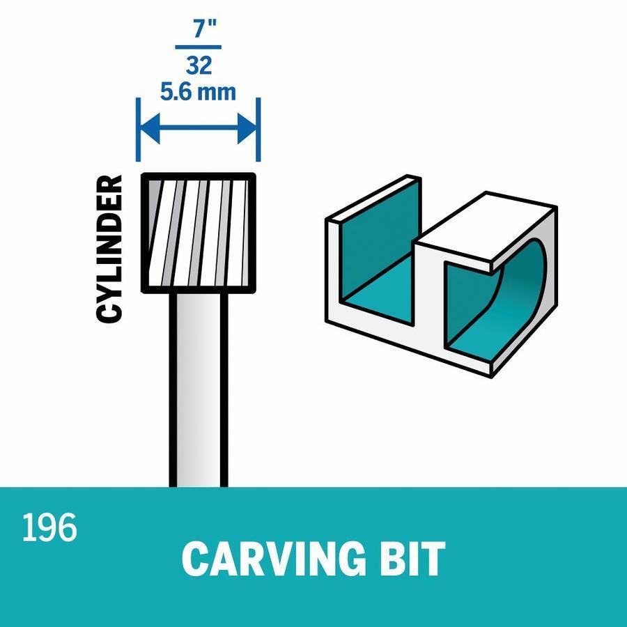 Dremel 2-Count Steel Carving Bits