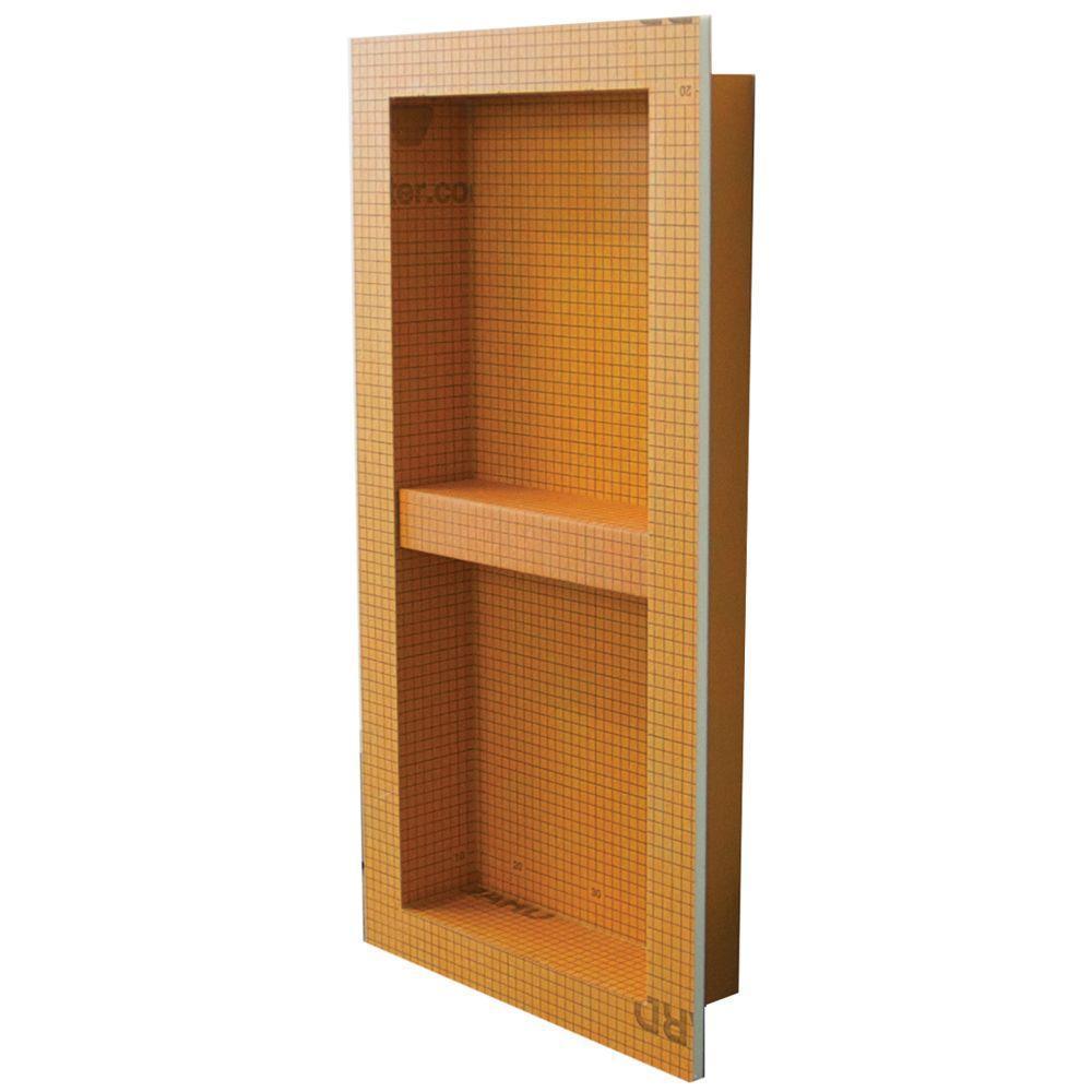 Kerdi-Board-SN 12 in. x 28 in. Shower Niche