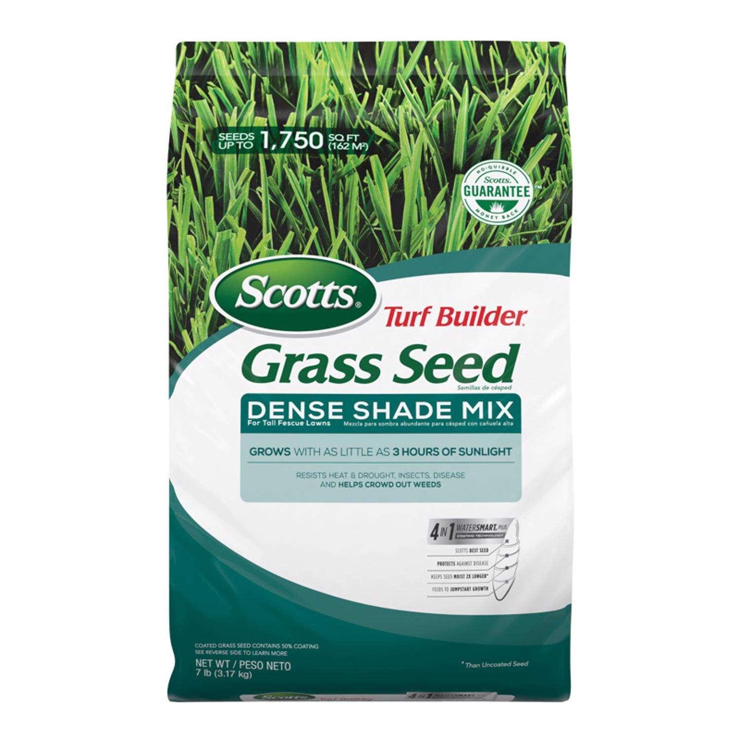 Scotts Turf Builder Tall Fescue Grass Dense Shade Grass Seed 7 lb