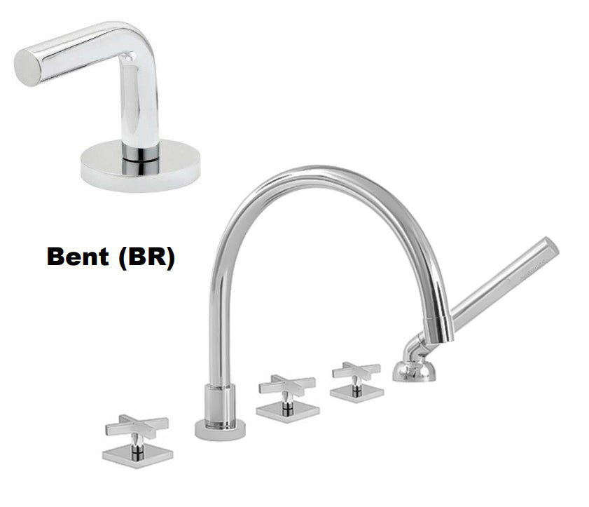 Sigma 1.34BR93T Roman Tub Set Trim with Deckmount Handshower and Diverter