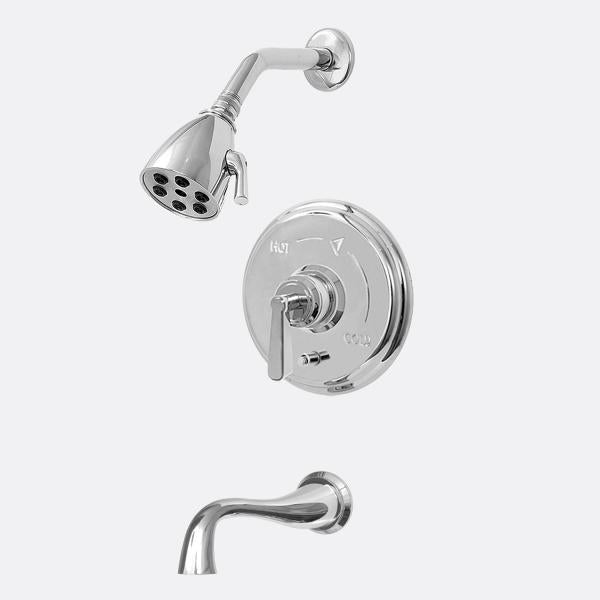 Sigma 1.629368T Pressure Balanced Tub Shower Set Trim Moderne