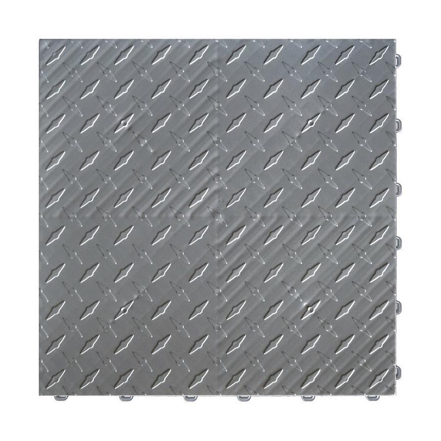 CRAFTSMAN 6-Piece Grey Garage Floor Tile