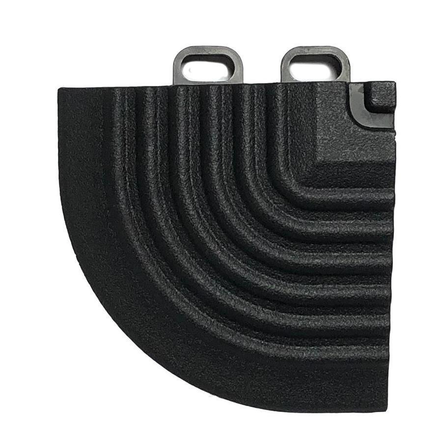 CRAFTSMAN 4-Piece Black/Texture Garage Floor Tile