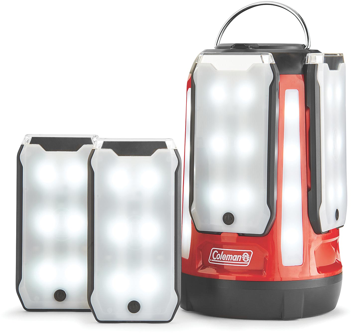 Coleman Lantern Quad Pro Multi Panel Electric Lantern: Illuminate Your Adventures in Style