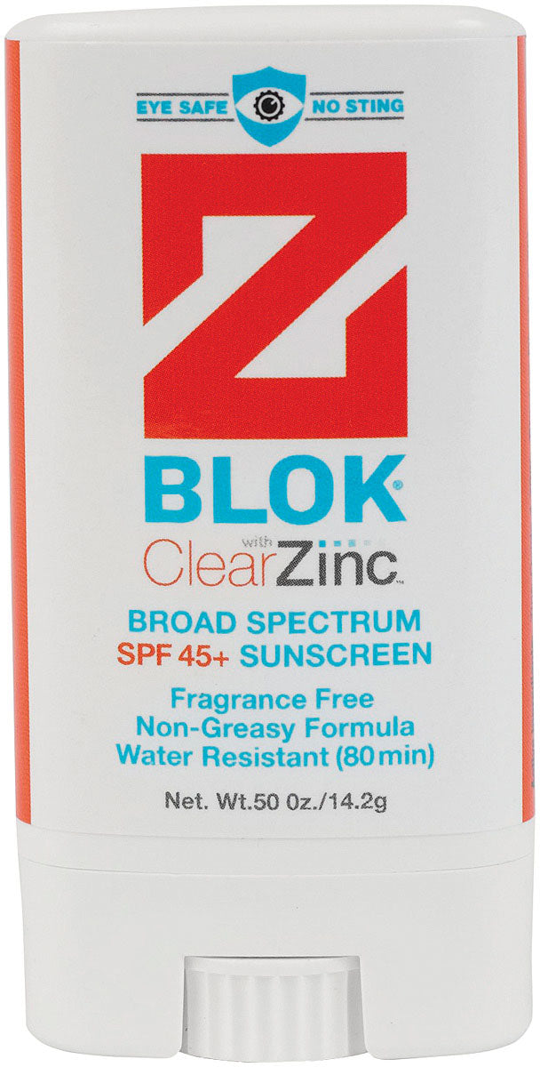 Z Blok Sun Stick SPF 45 - Convenient Sun Protection in a .5 oz Stick