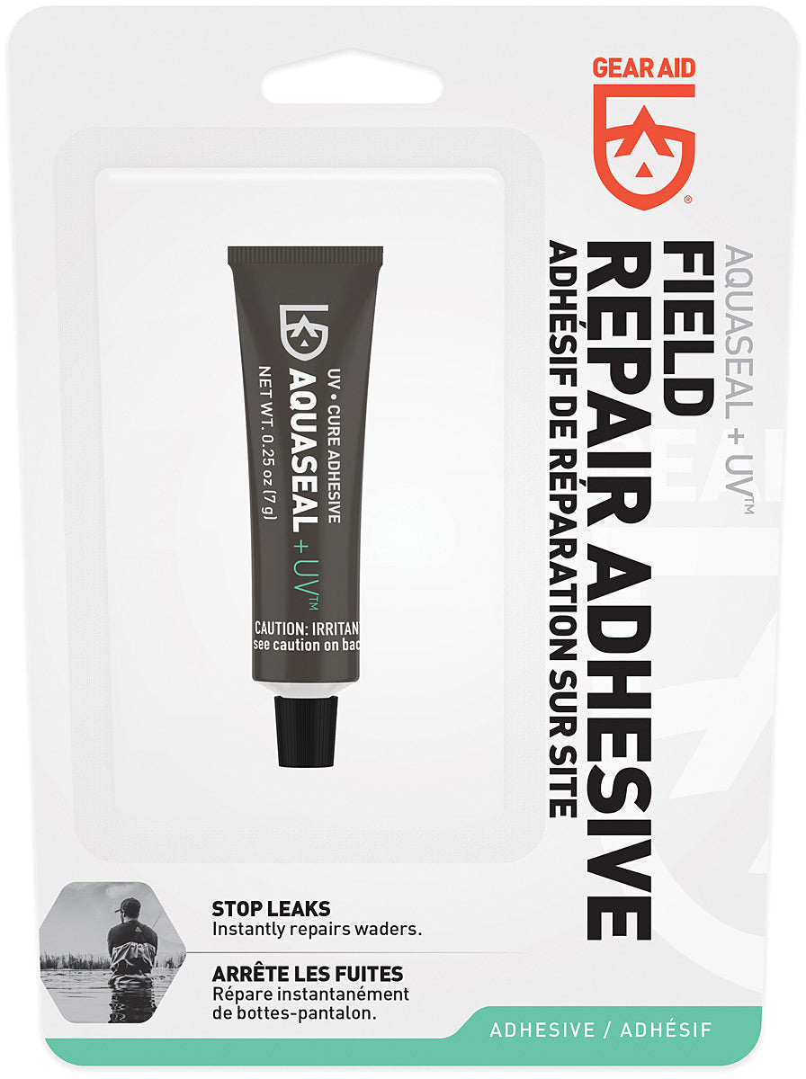 Gear Aid Aquaseal UV Field Repair Kit - Repair Any Outdoor Gear On-the-Go!