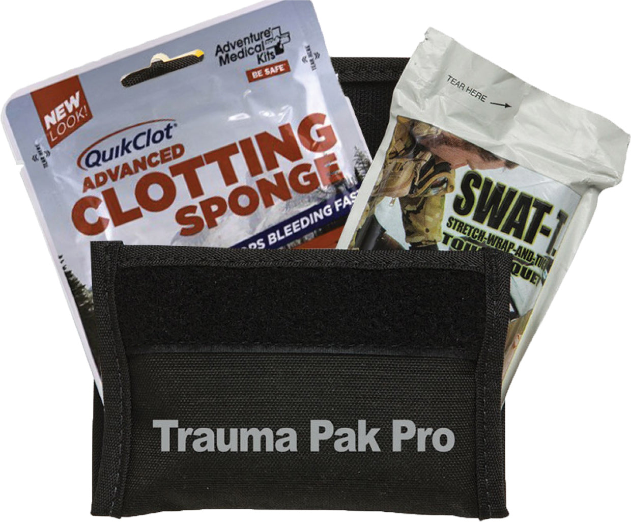 Adventure Medical Trauma Pak Pro: Essential First Aid Kit with Quikclot Technology