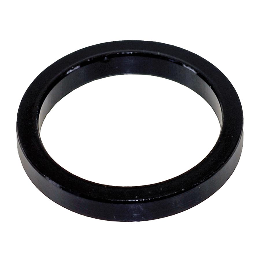 Ventura Rio Headset Spacer 1-1/8'', Height: 5mm, Aluminum, Black