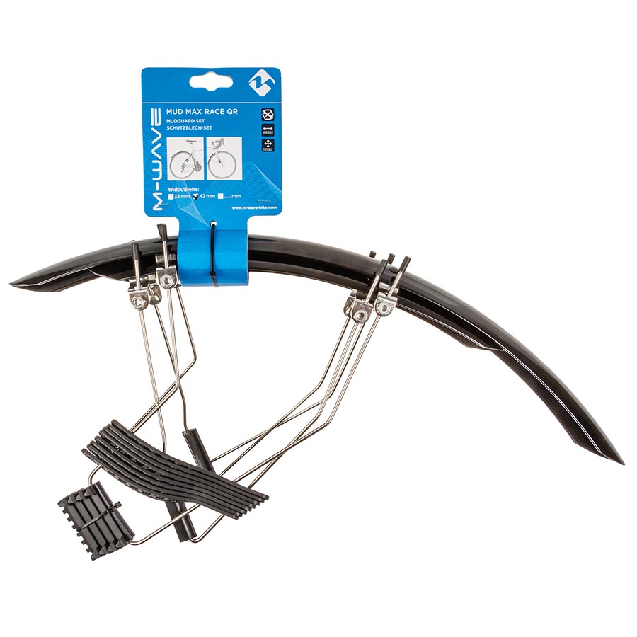 M-Wave Mud Max Race QR Fender, 700C, 42mm, Black