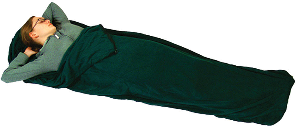 Equinox Mandrill Micro Fleece Mummy Sleeping Bag - Lightweight & Cozy for Outdoor Adventures