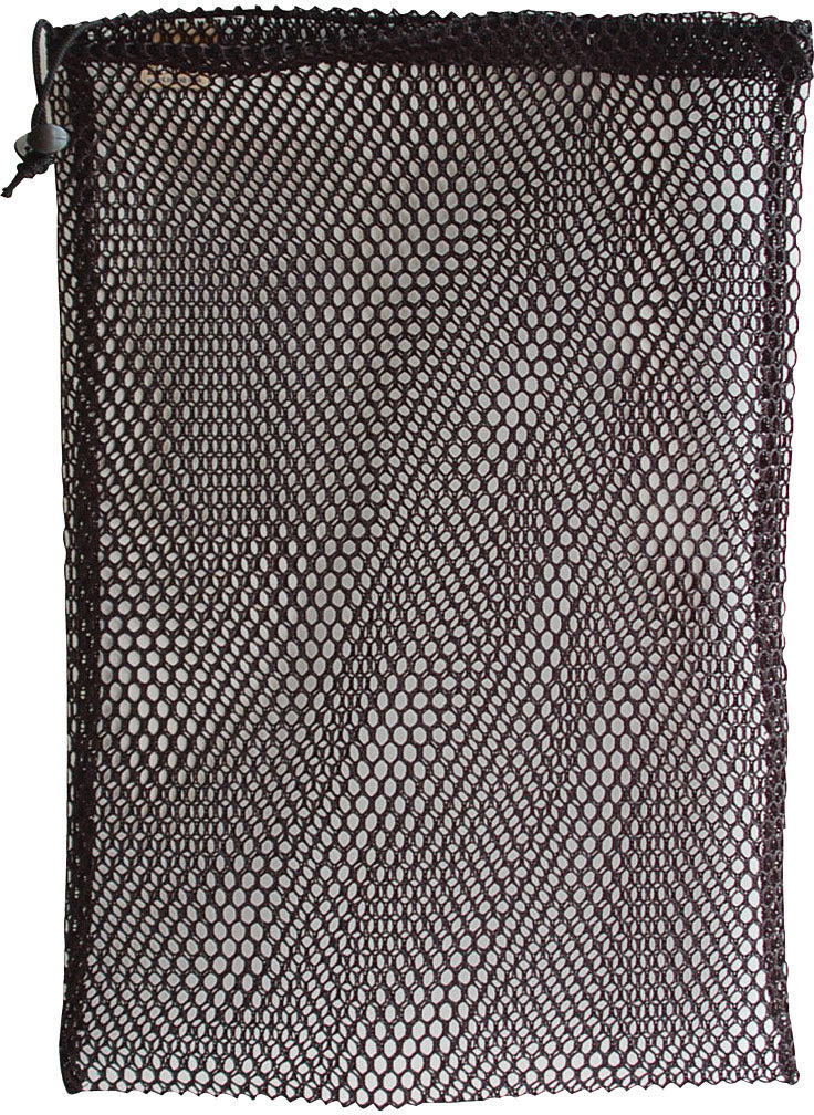 Equinox Nylon Mesh Stuff Bags - Set of 2, 23" x 36", Black Sacks for Easy Organization