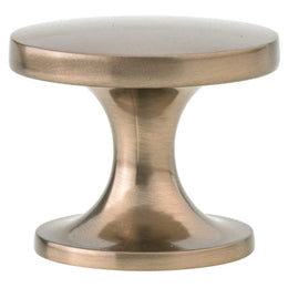 Contemporary Knob, 1-23/32" D, Champagne Bronze - Image 3