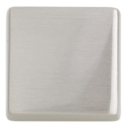 Contemporary Knob, 1-5/32" x 1-5/32", Brushed Nickel - Image 2