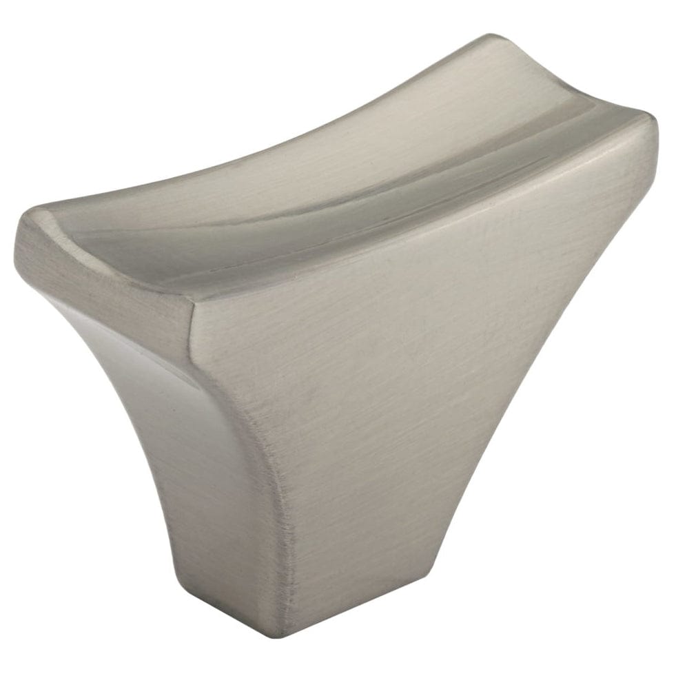 Transitional Knob, 1-9/16" x 9/16", Brushed Nickel