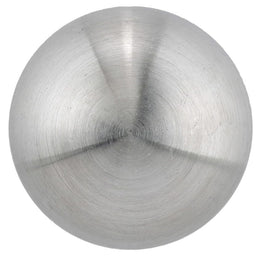 Contemporary Knob, 31/32" D, Stainless Steel - Image 2