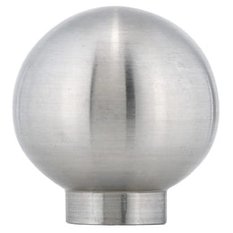 Contemporary Knob, 31/32" D, Stainless Steel - Image 3