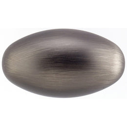 Traditional Knob, 1-31/32" x 1-3/32", Antique Nickel - Image 2