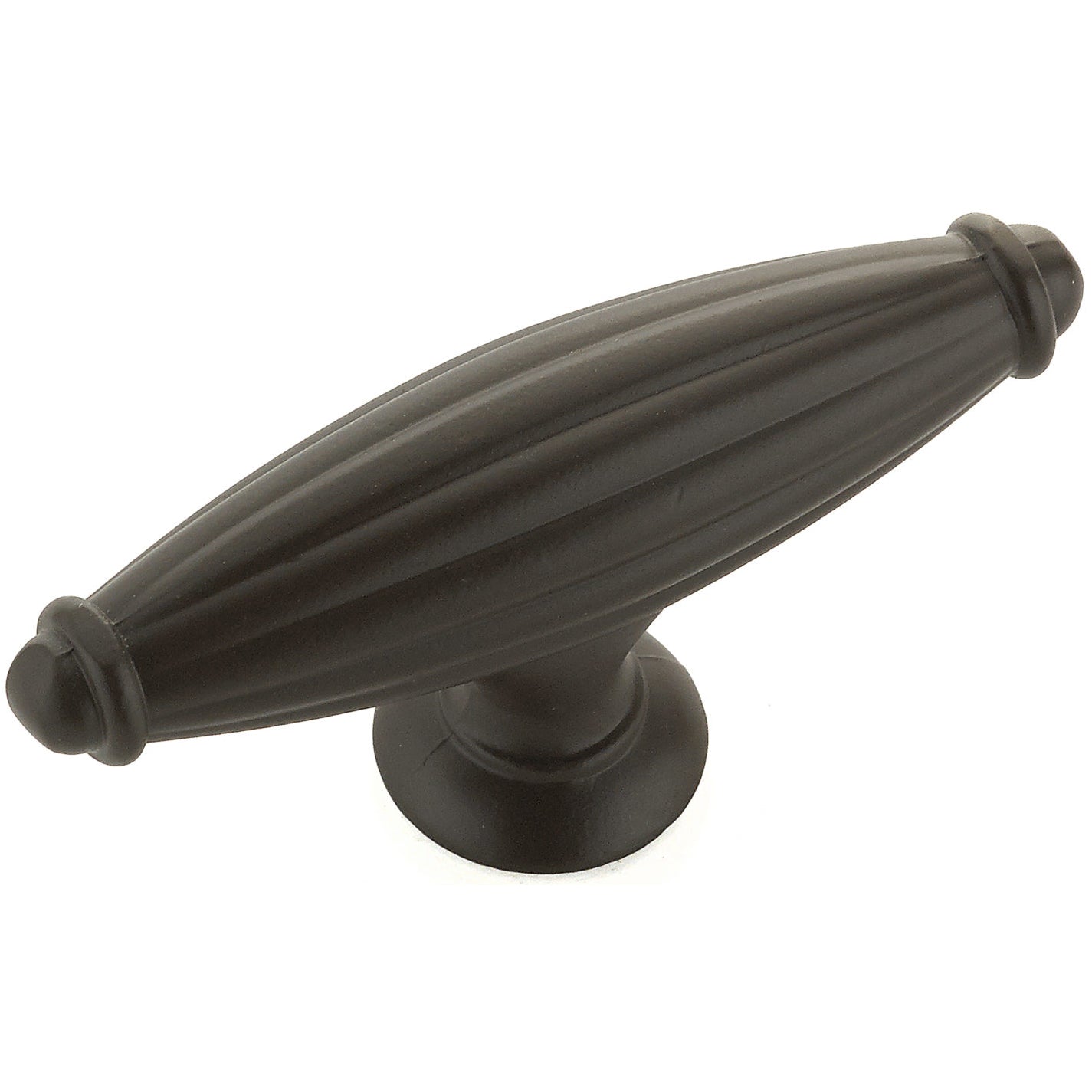 Traditional Knob, 2-9/16" x 25/32", Oil-Rubbed Bronze