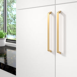 Contemporary Pull, 10-1/8" Center-to-Center, Champagne Bronze - Image 3