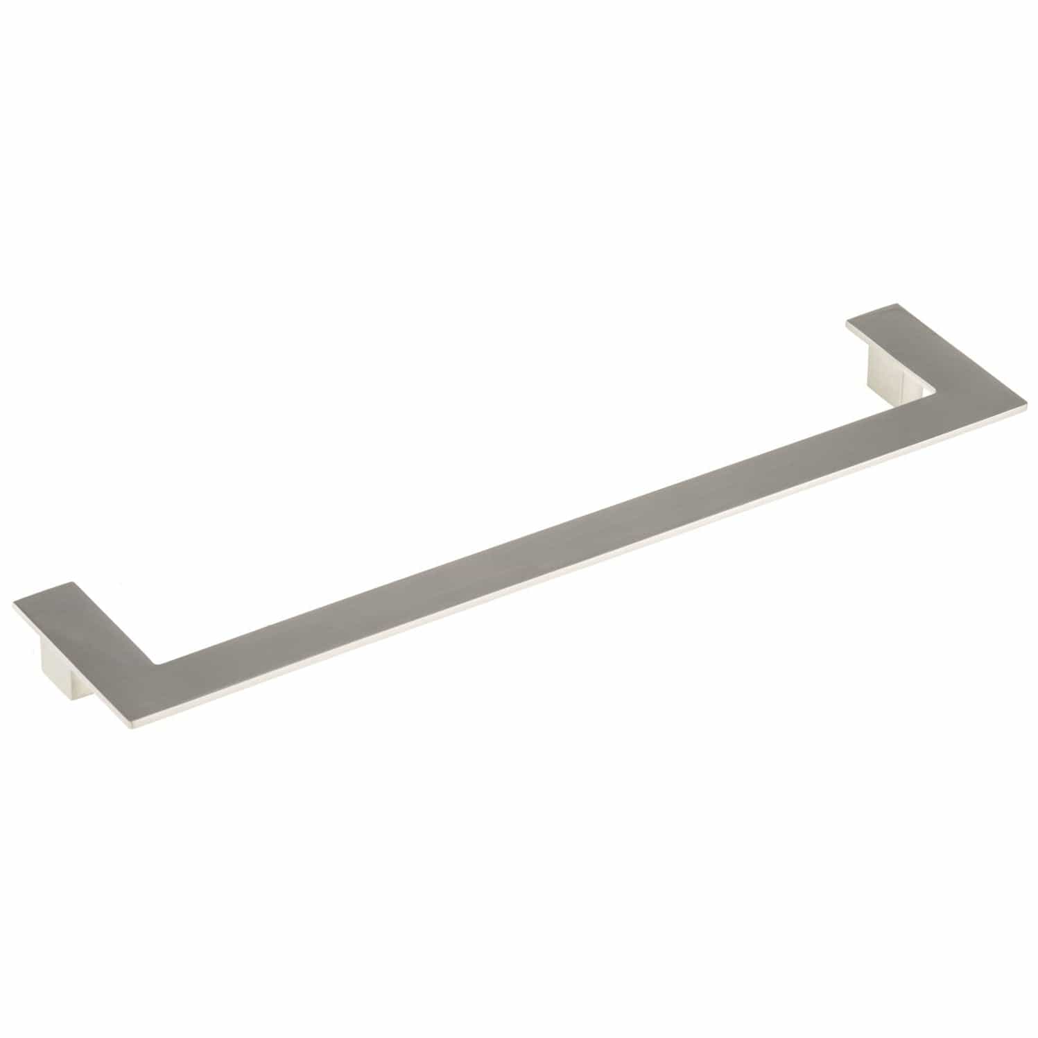 Contemporary Pull - 12-5/8" Center-to-Center - 2-15/16" W x 13-1/2" L - Brushed Nickel