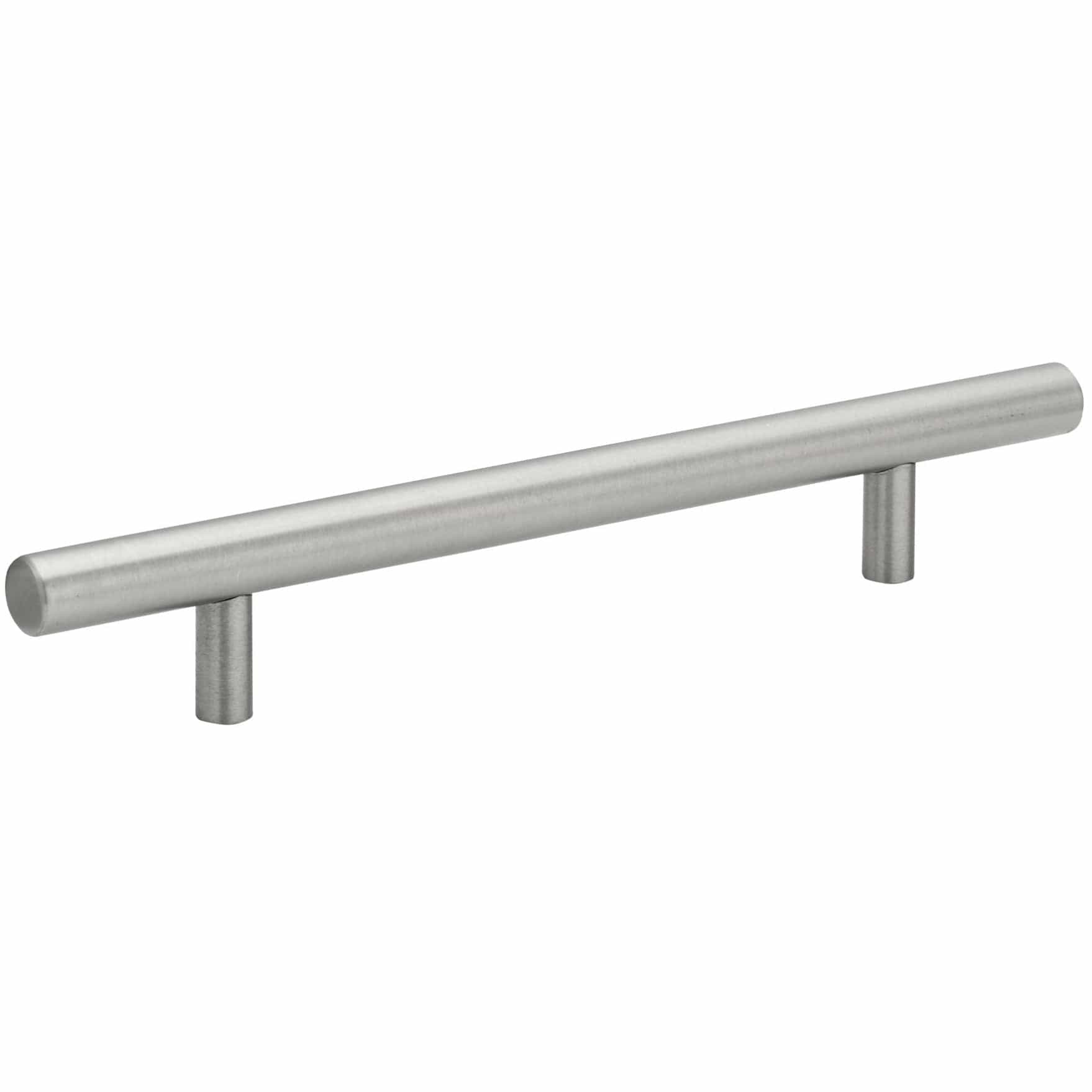 Contemporary Pull, 5-5/8" Center-to-Center, Antibacterial, Stainless Steel
