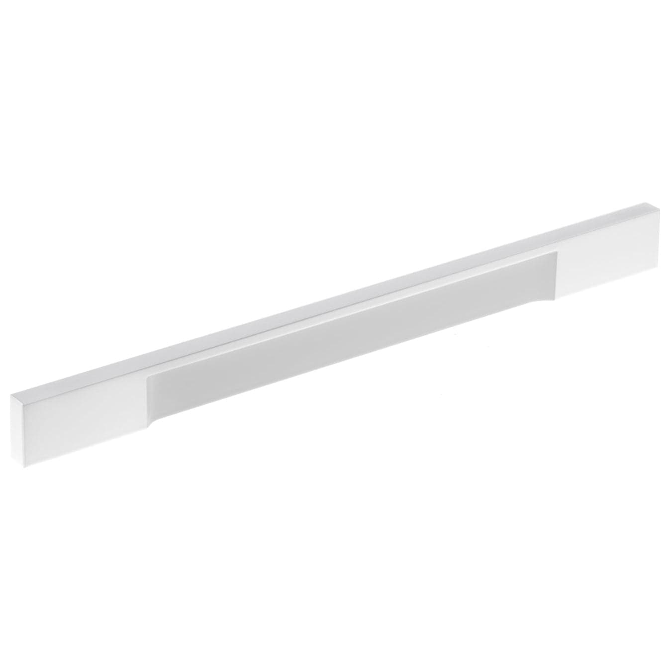 Contemporary Pull, 8-13/16" Center-to-Center, White