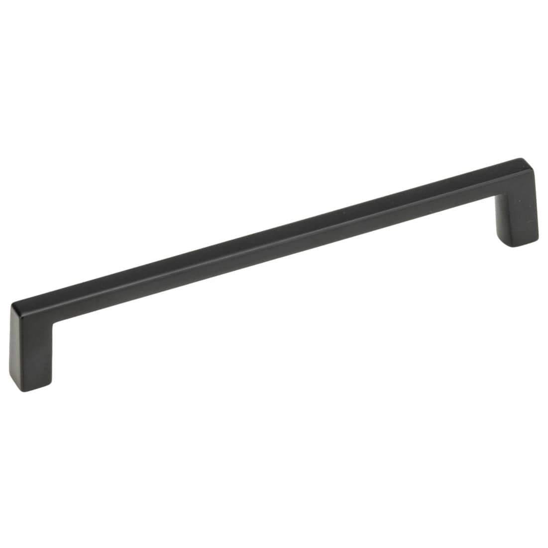 Contemporary Pull, 6" Center-to-Center, Matte Black