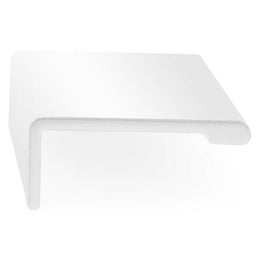 Contemporary Edge Pull, 3-1/8" Center-to-Center, White - Image 3