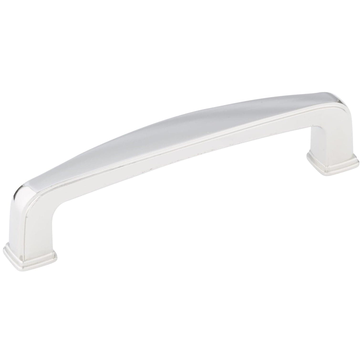 Traditional Transitional Pull - 3-3/4" Center-to-Center - 4-1/4" OL- Polished Nickel