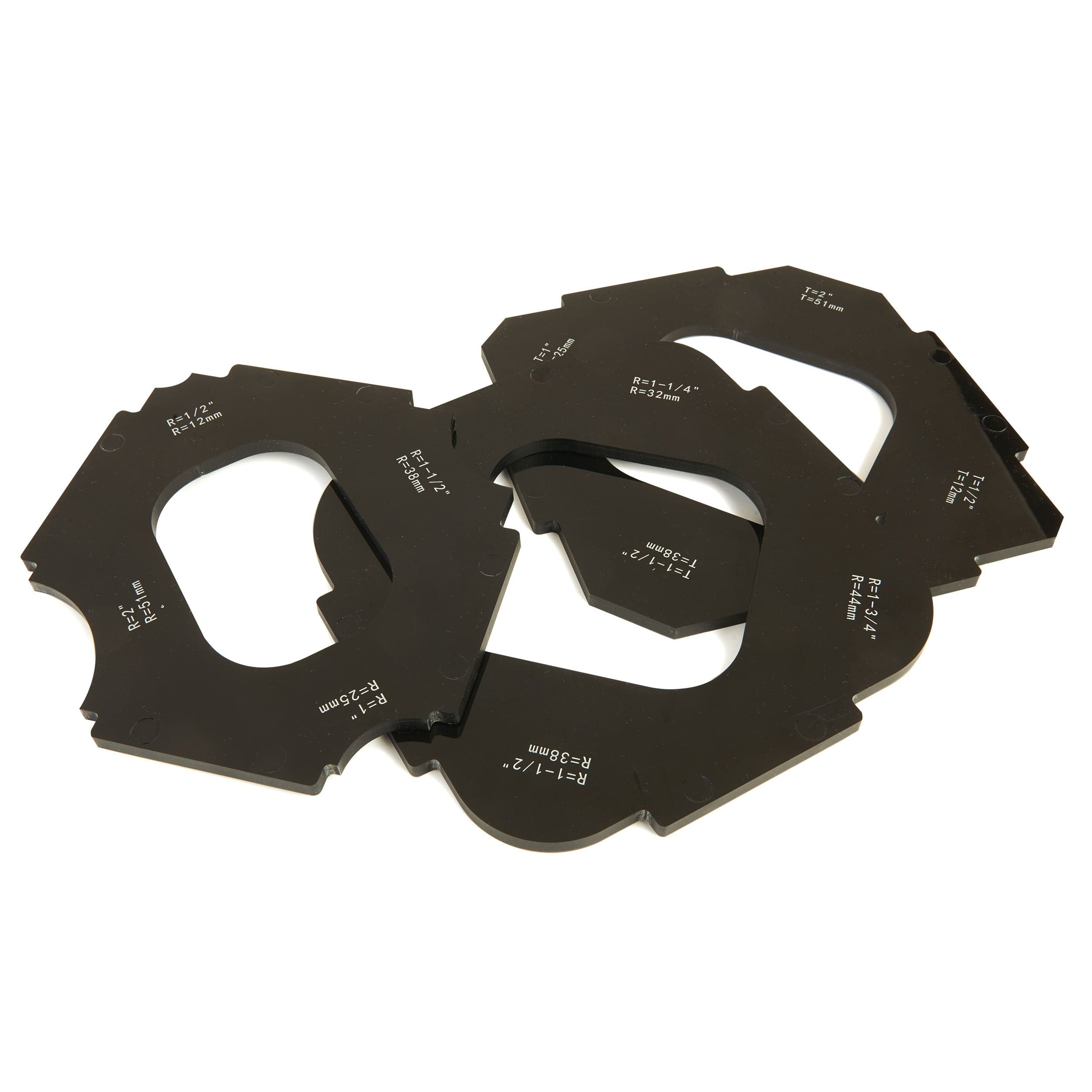 Router Corner Jigs/Templates - Large - 3 Piece