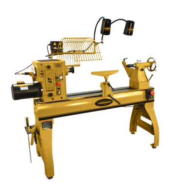 Powermatic 4224B Model EVS Woodworking Lathe w/ Lamp Kit (1794224K)