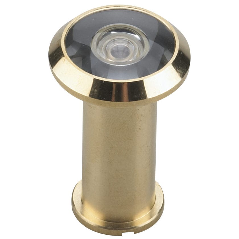200 Degree Door Viewer UL Listed Brass 9/16" (14.3 mm)