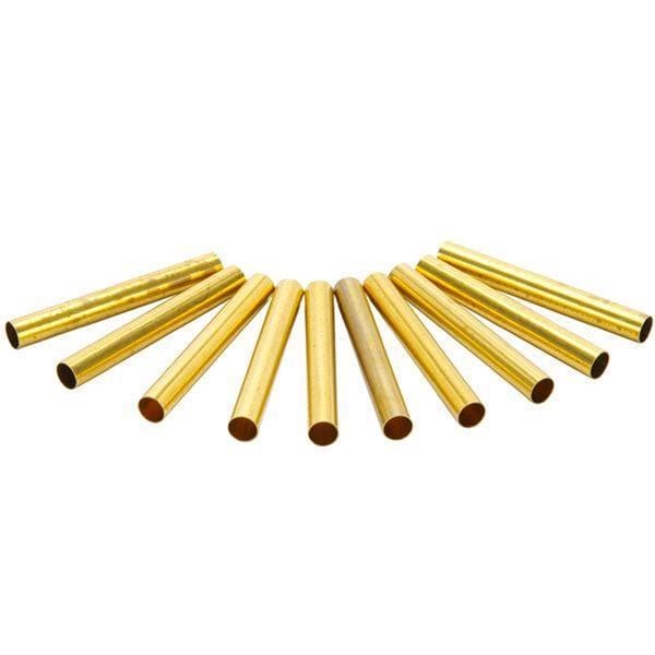 Replacement Brass Tubes for 7 mm Slim Style Schmidt Click Pen Kits - 5 Pair