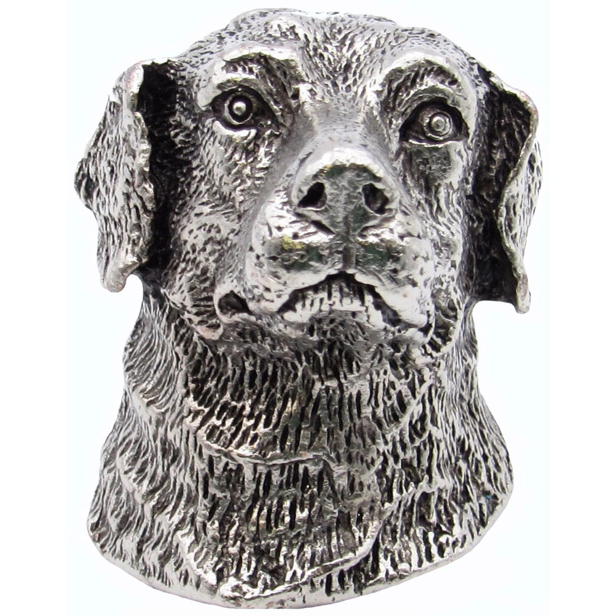 Labrador Retriever Knob Pewter Oxide