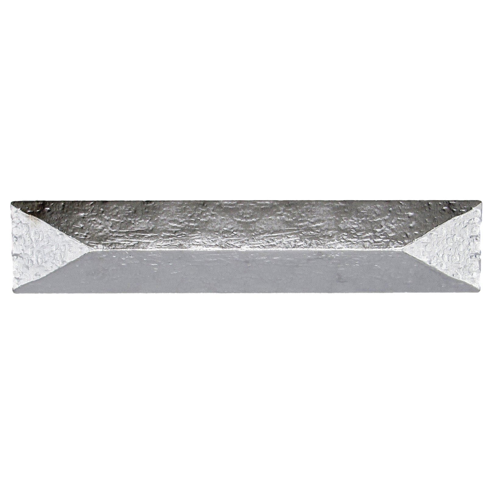Rustic Pyramid Pull 3-3/4" Center Nickel