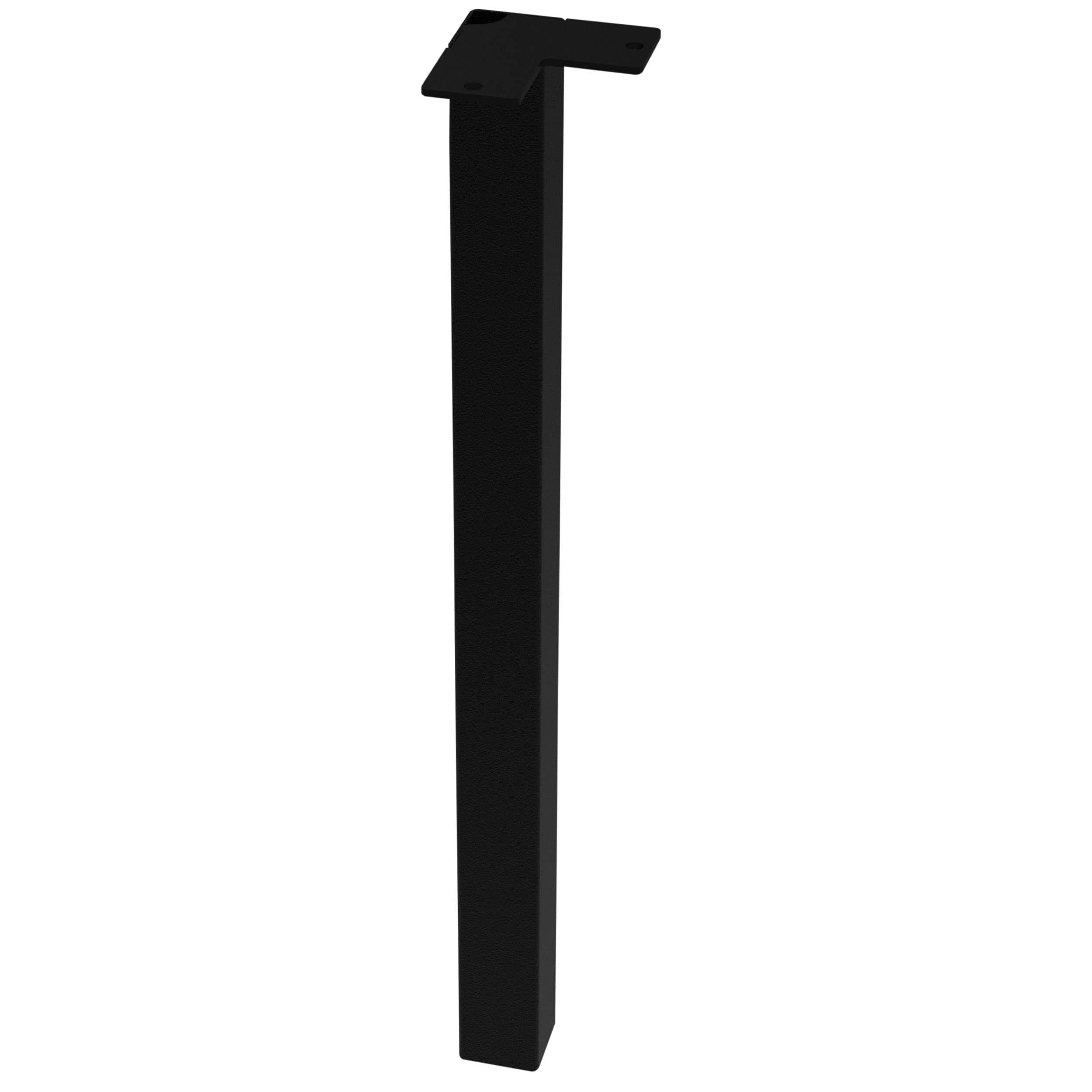 Pedestal Leg - 20" - Black - 4 Piece