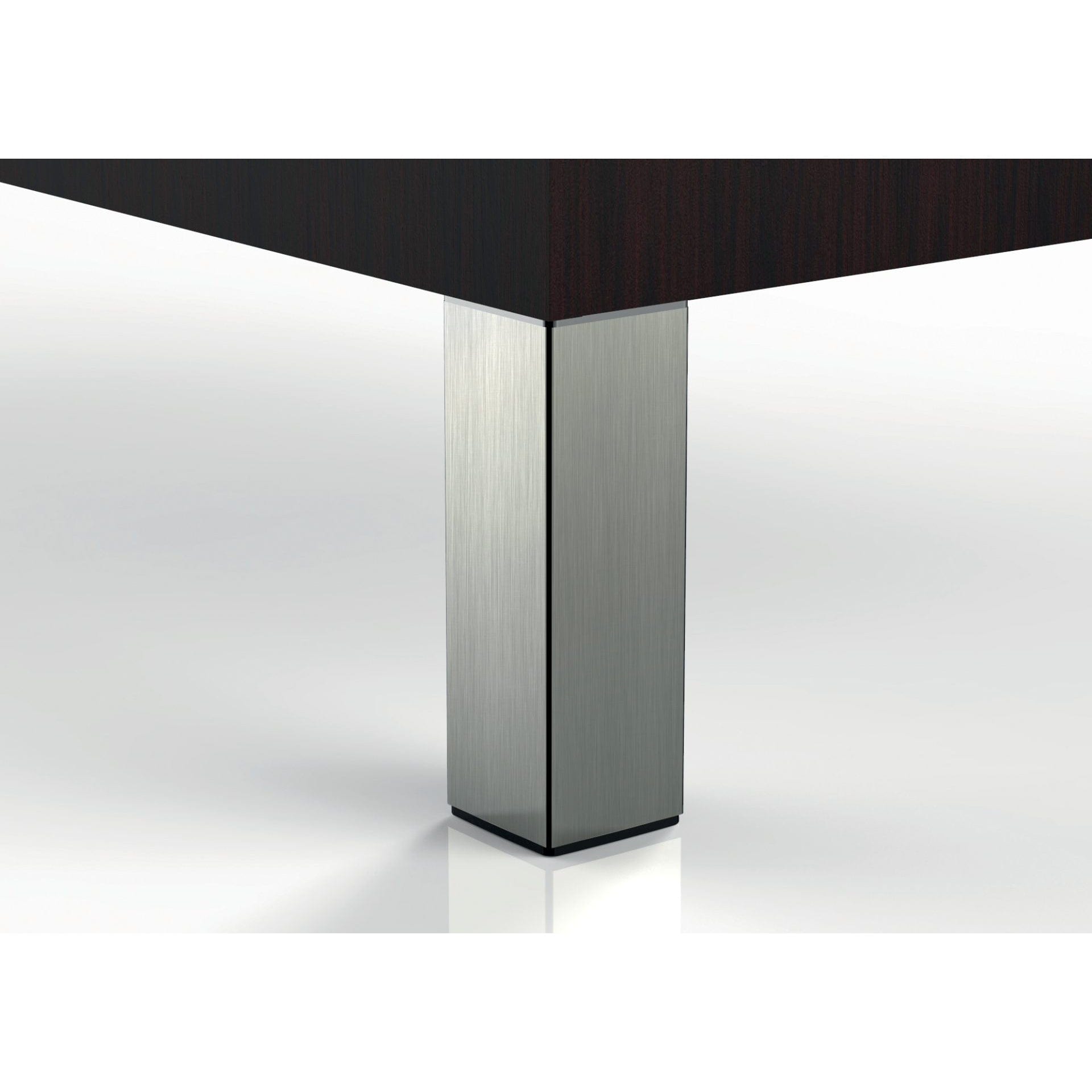 3-15/16" (100 mm) Adjustable Furniture Leg Stainless Steel Pack of 4