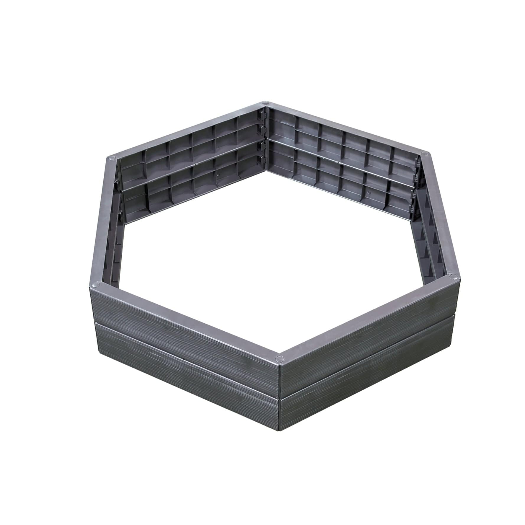 ERGO Modular Raised Bed Hexagon Single Unit Basic Set