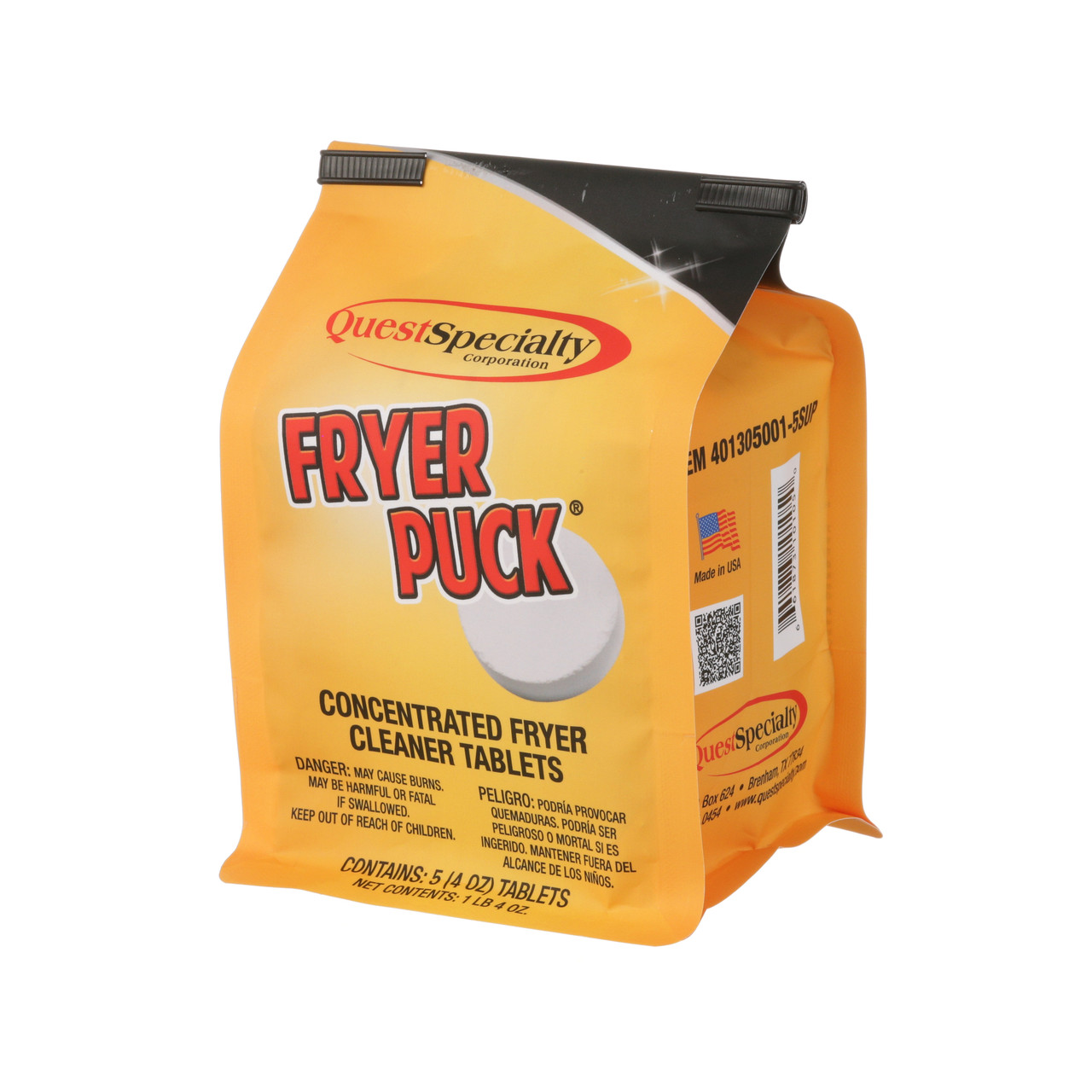 81498 - Mavrik - Fryer Boil Out Pucks - 5/Pk