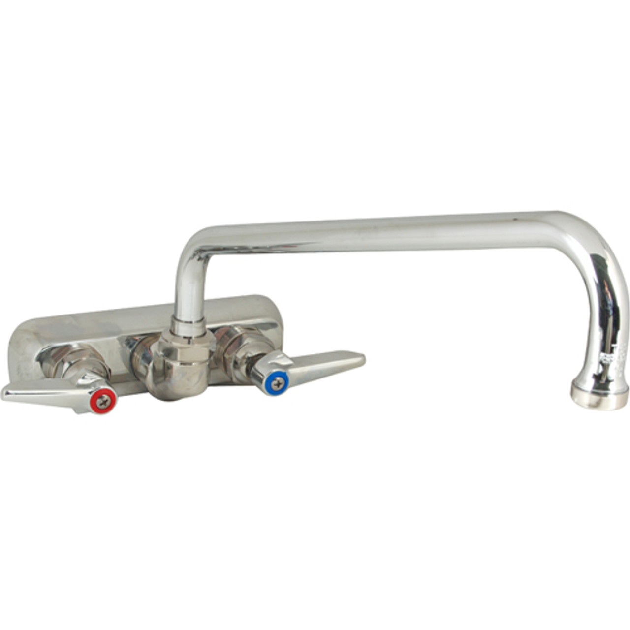 B-1108 - T&S Brass - Faucet, 3.5"Wall, 12"Spt, Leadfre