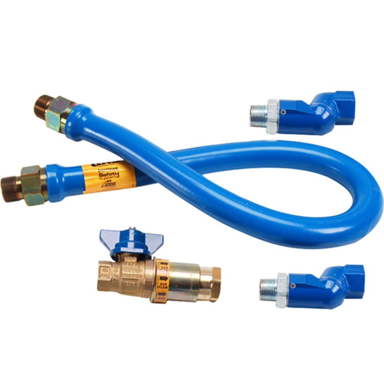 1675BPCF2S48 - Dormont - 48 in 3/4 in NPT Blue Hose® Gas Connector Kit