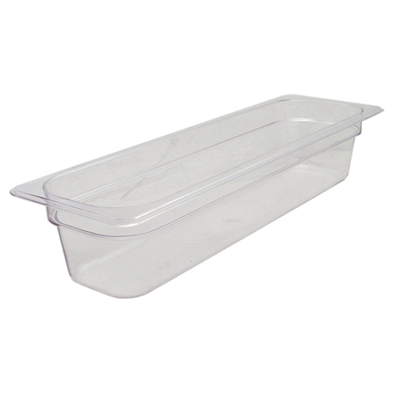 24LPCW135 - Cambro - 1/2 Size 4 in Clear Camwear® Food Pan