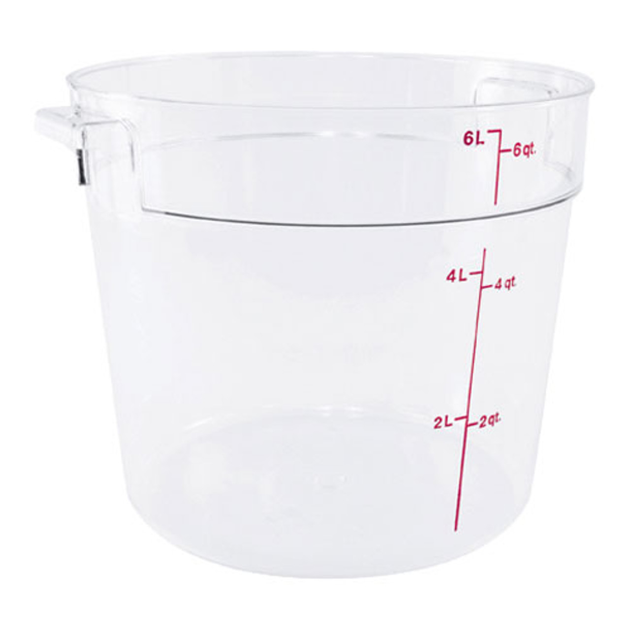 RFSCW6135 - Cambro - 6 qt Camwear® Food Storage Container